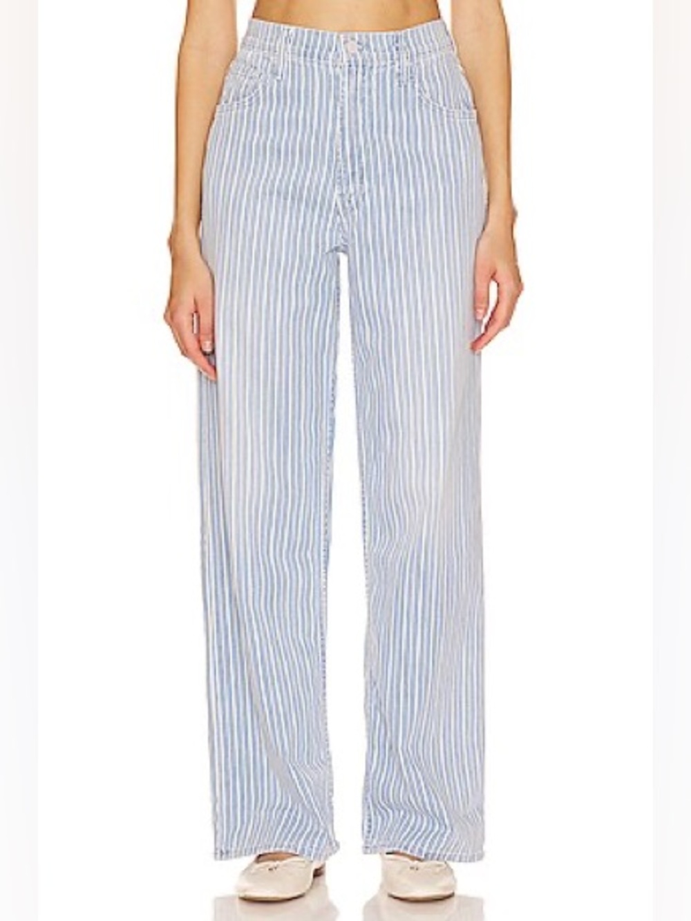 MOTHER High Waisted Spinner Zip Skimp